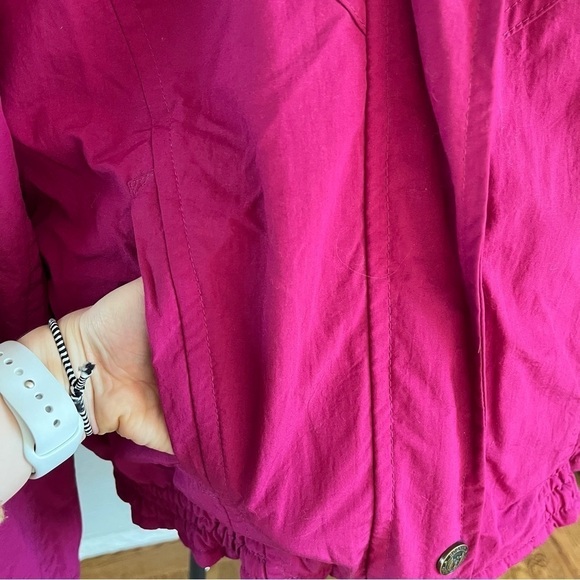 Women's Vintage Bogner Down Ski Jacket Magenta Size 10 - Excellent Condition - Picture 4 of 14